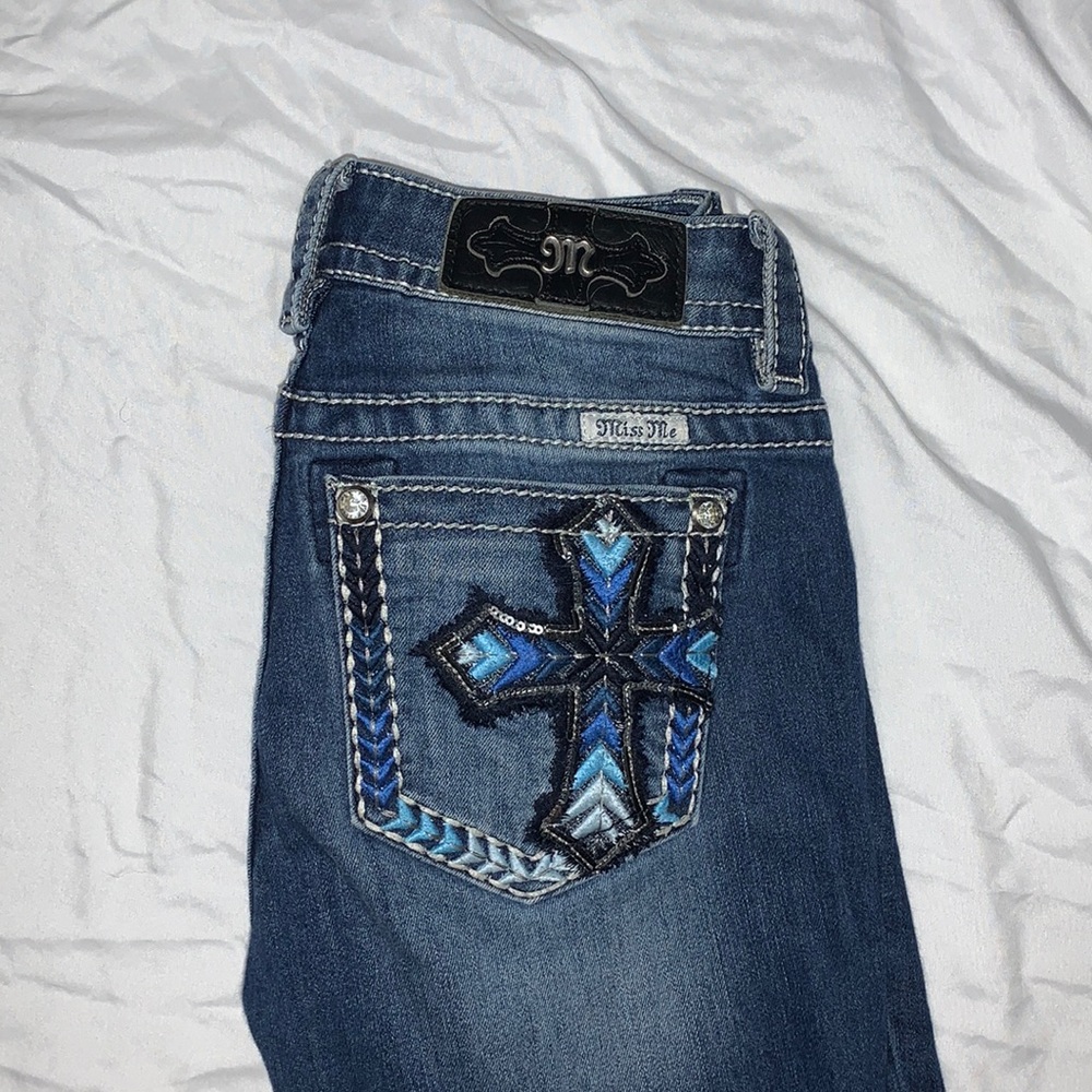 Miss me boot cut jeans size 25